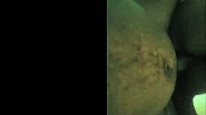 Oh Wow, Intense Ebony Love Making with Big Ass Riding and Doggystyle on Bed! She's Curvy and Cute!