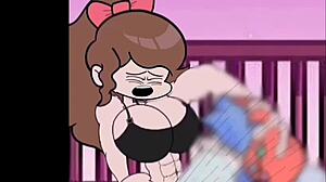 Grace Fucks Benjamin Hard In Anal Blowjob Cum Action On The Balcon!