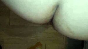 Man Sucking Big Cock on Shemale Transsexual with Deepthroat Action