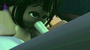 I had a late night blowjob session in Roblox with some wild anime vibes