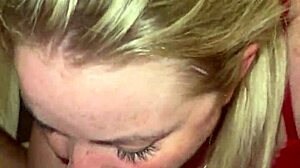 step sister blonde blowjob and fuck tits fuck wet pussy with big cock homemade pov rough sex