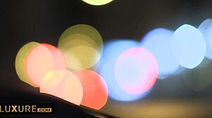 Nocturnal desire unfolds with blonde babe in blowjob and cowgirl ride