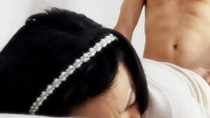 Feeling so horny and erotic as Colombian fucks her stepfather with passion