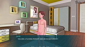 Hey check this big tits bbw teacher and classmate in chubby cartoon parody game