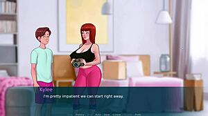 Hey check this big tits bbw teacher and classmate in chubby cartoon parody game