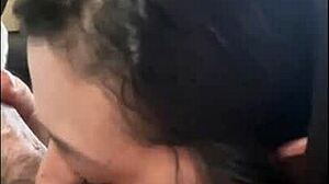 colombian babe sofia curves with incredible tits takes soldierhugecock big cock in homemade interracial rough sex. she bends over for doggystyle deepthroat and facial cumshot.