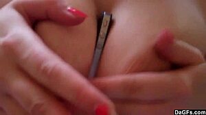 Watch Chubby Tattooed Babe Slap Her Big Ass!