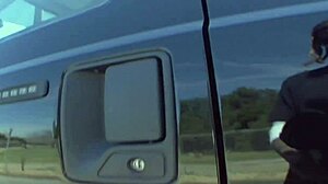 Big Tits Horny Wife Rides Stranger Cowgirl! Gets Deepthroat And Facial While Husband Watches Outdoors!