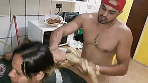 big cock boss takes down the maid in leaked video