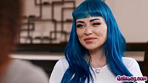 Jewelz Blu Pulls Out Dildos for Squirting Fun With Destiny Mira in Interracial Lesbian Play