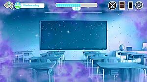 Hey check this big tits bbw teacher and classmate in chubby cartoon parody game