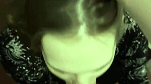 She Suggestively Sucks Off First Guy Met at Nightclub