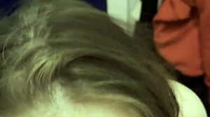 She Suggestively Sucks Off First Guy Met at Nightclub