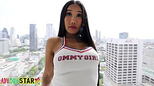 ladyboystar memie first date with girly beauty fucking each other