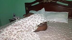 hey, you see that big cock pounding her ebony ass in the morning? what's up with that quickie?