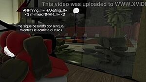 Prostitute devil gets huge black cock on sofa until squirting wet... oh man that big ass and tits felt so good bent over!