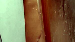 I caught my stepsister naked in the shower with big tits exposed