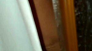 I caught my stepsister naked in the shower with big tits exposed