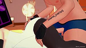 TV woman craves big cock play while wet in towel hentai version.