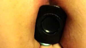 Amateur BBW Takes Huge Toy Deep in Her Fat Ass!