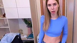 I let stepmom ride my big cock in bed. She swallowed cum twice to keep me quiet about her affair.