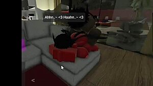 Prostitute devil gets huge black cock on sofa until squirting wet... oh man that big ass and tits felt so good bent over!