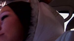 black stud picks up and fucks brunette teen stepsister britney kane in outdoor doggystyle interracial hardcore