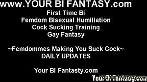 I Am Going To Teach You How To Suck Cock With This Toy