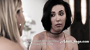 She inherits nothing but becomes her stepmom's devoted companion in intimate moments