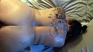 JUMPER247 Gets Bent Over in Doggystyle Fucking as Tattooed BBW.