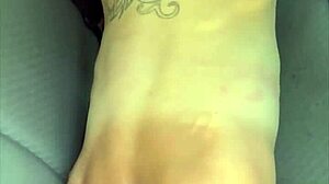 Skinny young 18+ streetwalker gets fucked behind a pick-up truck! Gets on her knees & takes a load in her mouth!