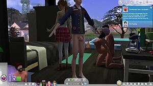Step brother step sister orgy group fucking