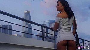 lucidflix ultimacy ii episode 3 features daisy fuentes in pov blowjob, missionary fucking, bent over doggystyle, and cunilingus on shaved pussy