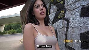 Random Italian Girl Picked Off Streets So Fucking Hot!