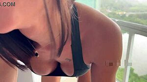 Pedaling hard while shoving that toy inside!