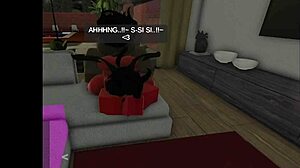 Prostitute devil gets huge black cock on sofa until squirting wet... oh man that big ass and tits felt so good bent over!