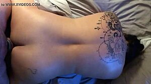 JUMPER247 Gets Bent Over in Doggystyle Fucking as Tattooed BBW.