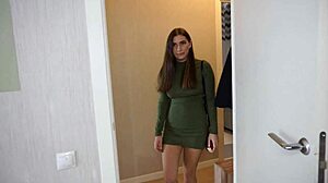 Drilling a cute redhead stranger in pov