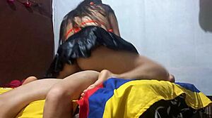 Homemade erotic dance at graduation