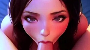 Curvy AI Virgin Beauty Explores Sucking Huge Cock and Experiences First Creampie in Hentai