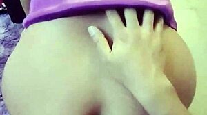 Hey check out this sexy amateur latina student in lingerie clip