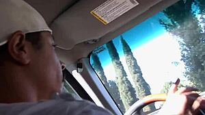 black stud picks up and fucks brunette teen stepsister britney kane in outdoor doggystyle interracial hardcore