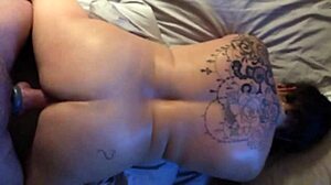 JUMPER247 Gets Bent Over in Doggystyle Fucking as Tattooed BBW.