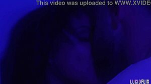 lucidflix ultimacy ii episode 3 features daisy fuentes in pov blowjob, missionary fucking, bent over doggystyle, and cunilingus on shaved pussy