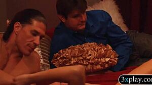 Bunch of nasty couples start swinging into a wild group orgy with blowjobs.