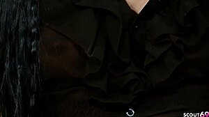 Skinny Brunette Lucy Bell Takes Rough Anal Doggystyle And Gets Asshole Creampied In Casting