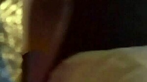 Amber has a warm mouth for rookie cameraman in homemade session