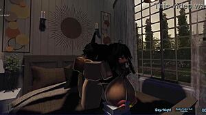 Taming a shark in Roblox game!