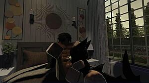 Taming a shark in Roblox game!