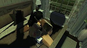 Taming a shark in Roblox game!